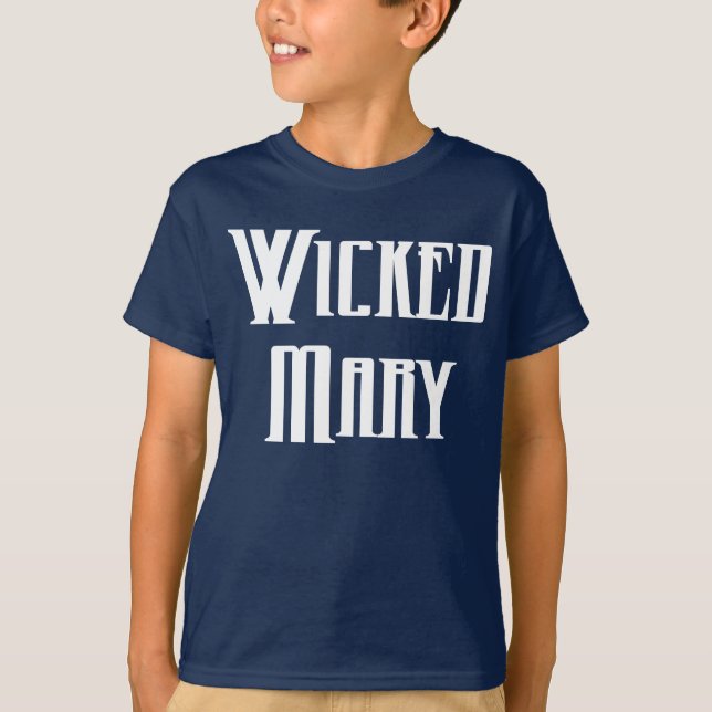 T-shirt de Wicked Mary Boy (Devant)