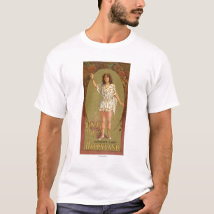 T-shirt De Wolf Hopper en affiche de théâtre de Happyland