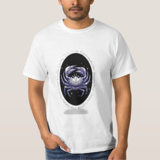 T-shirt de zodiaque de Cancer de crabe