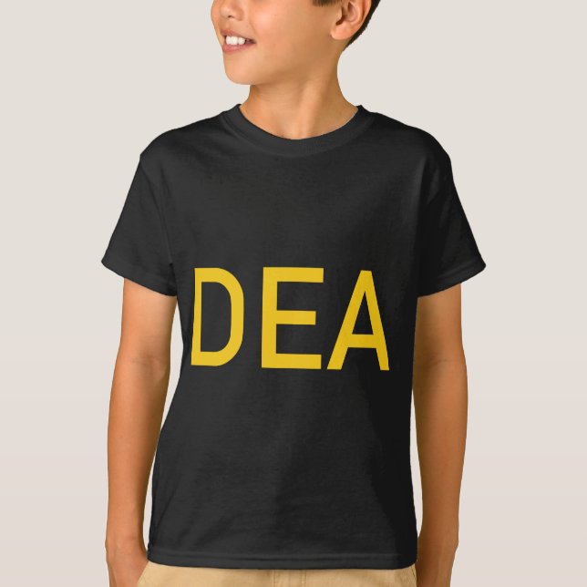 T-shirt DEA - Drug Enforcement Administration (Devant)