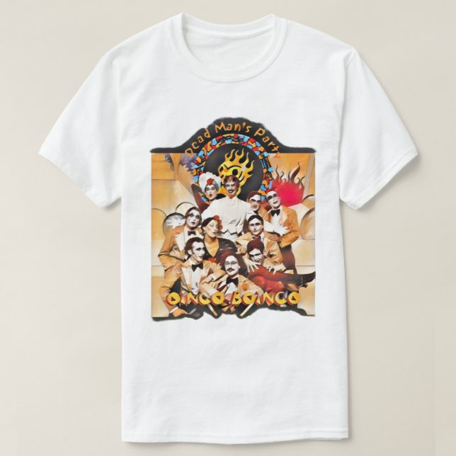 T-shirt Dead Man_s Party Oingo Boingo Album sur mesure (Design devant)