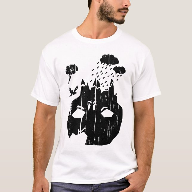 T-shirt Deadland (noir) (Devant)