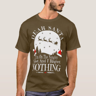 T-shirt Dear Santa I'm