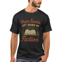 Dear Santa, Just Bring Me Fiction Retro Christmas