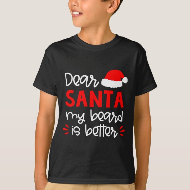 T-shirt Dear Santa Shirt Funny Matching Family Christmas P (Devant)