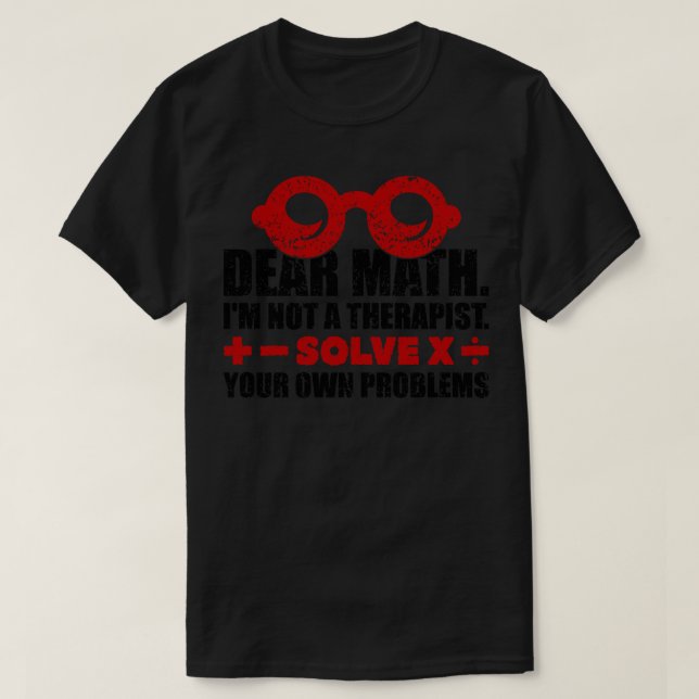 T-shirt Dearmath (Design devant)