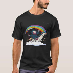 T-shirt Death Metal Rock Music Rainbow Grim Reaper Riding