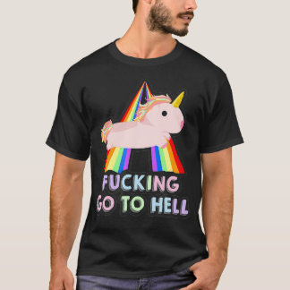 T-shirt Death Metal Unicorn Designs Pastel Goth Hell