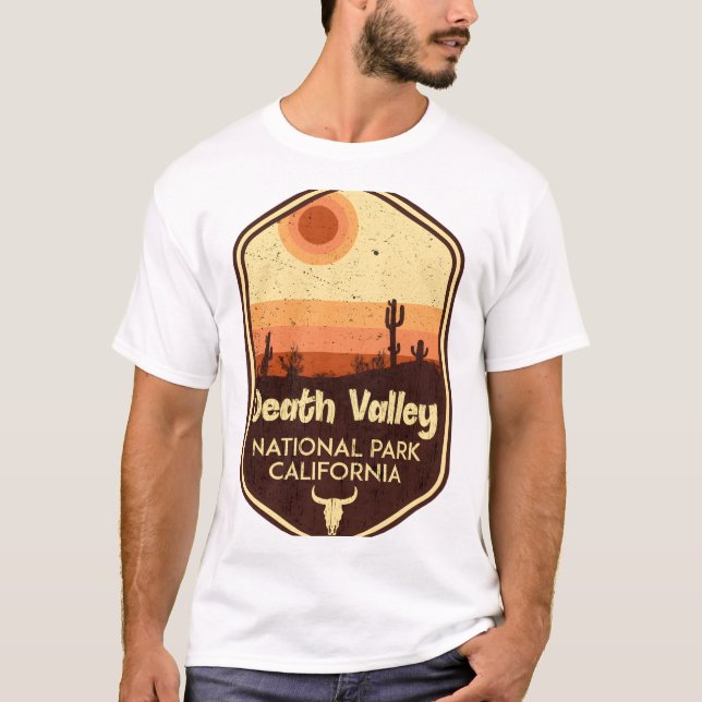 T-shirt Death Valley  California Cactus � Spirit of Advent (Devant)