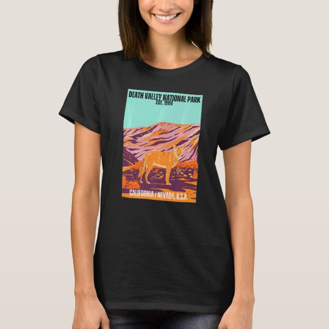 T-shirt Death Valley National Park California State Souven (Devant)