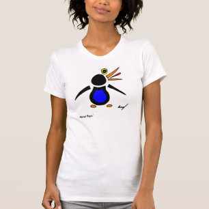 T-shirt Débardeur Abstraite de pingouins
