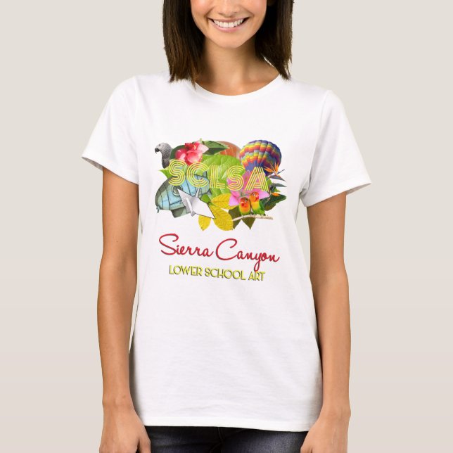 T-shirt DÉBARDEUR de base SCLSA pour femmes (Devant)