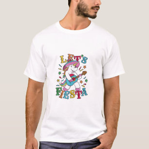T-shirt Débardeur de conception amusante de guitare de fie
