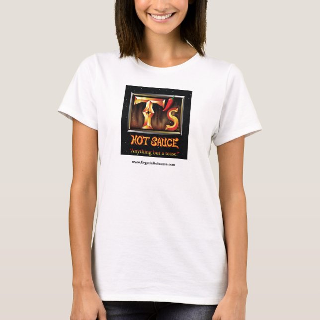 T-shirt Débardeur de dames de la sauce chaude du t (Devant)