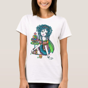 T-shirt Débardeur de fée de gâteau de tasse de "renoncu