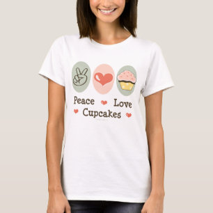 T-shirt Débardeur de petits gâteaux d'amour de paix