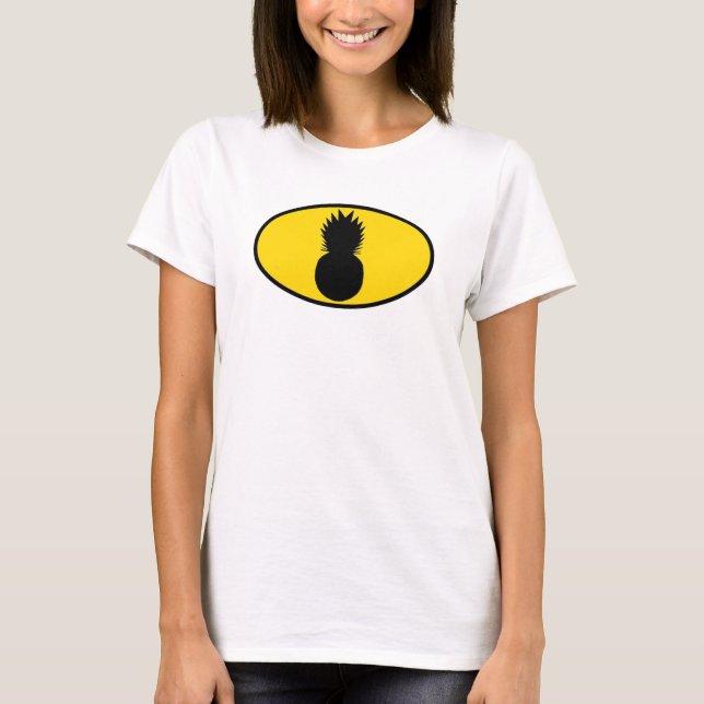 T-shirt Débardeur de vengeurs d'ananas de dames (Devant)