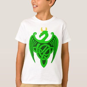 T-shirt Débardeur d'enfant Green Celtic Dragon
