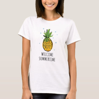 T-shirt Débardeur d'été ananas