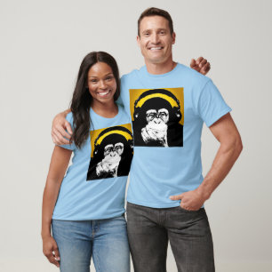 T-shirt Débardeur du DJ de singe