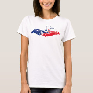 T-shirt Débardeur Femme Blanc Basic Paris