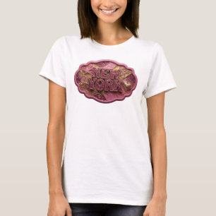 T-shirt Débardeur graphique NEW YORK Statement Gold