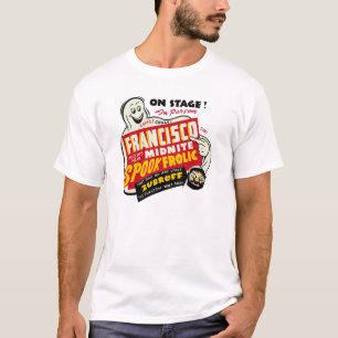 T-shirt d'ébat du spectre de Francisco des année