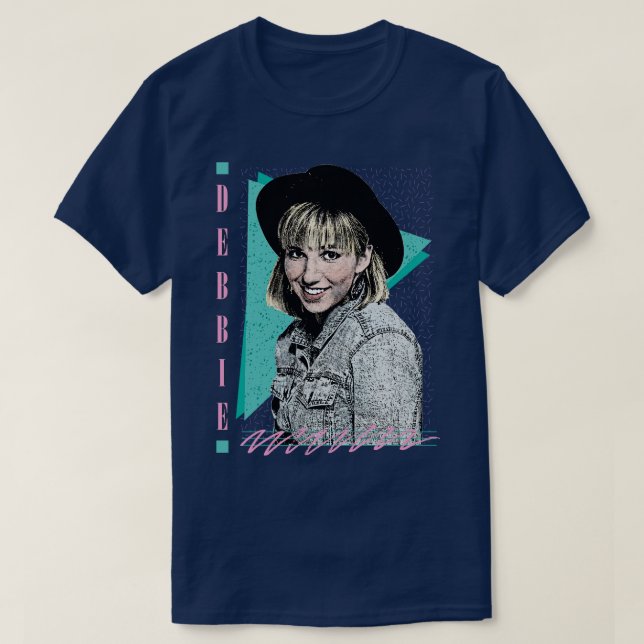 T-shirt Debbie Gibson 80s Style esthétique 2 (Design devant)