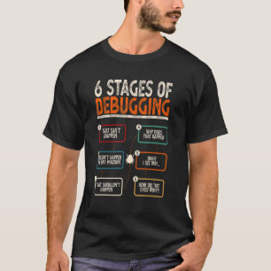 T-shirt Débogage du développeur logiciel de codeur de pile