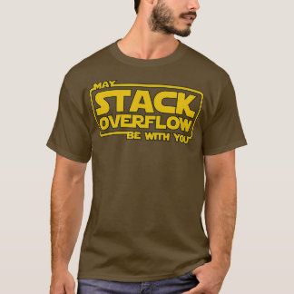 T-shirt Débordement de pile avec vous dévore java programm