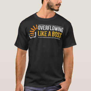 T-shirt Débordement d'empilement Débordement comme un patr