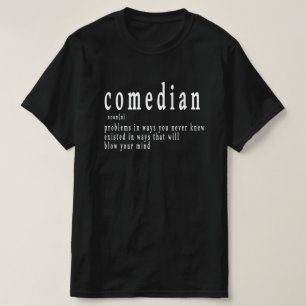 T-shirt Debout Comédien, collègue, profession, bande dessi