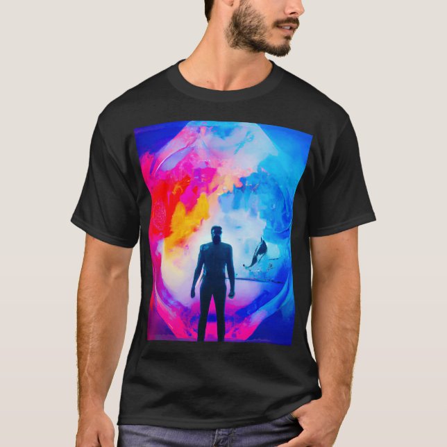 T-shirt Debout dans les couleurs (Devant)