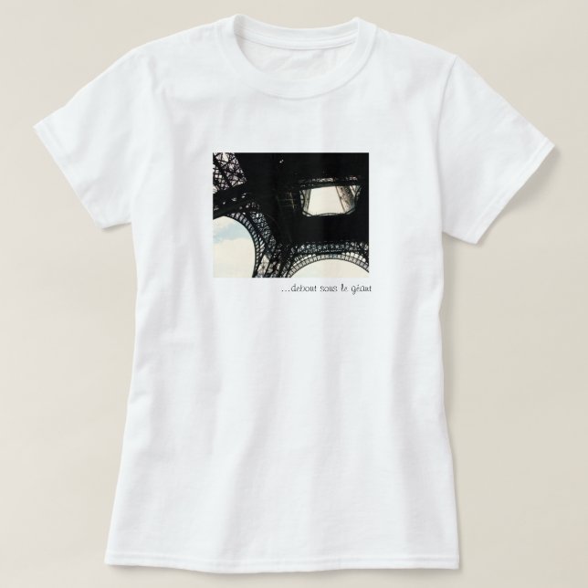 T-shirt … debout le sous géant (Design devant)
