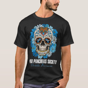 T-shirt Debout Pancreas Société Sensibilisation au diabète