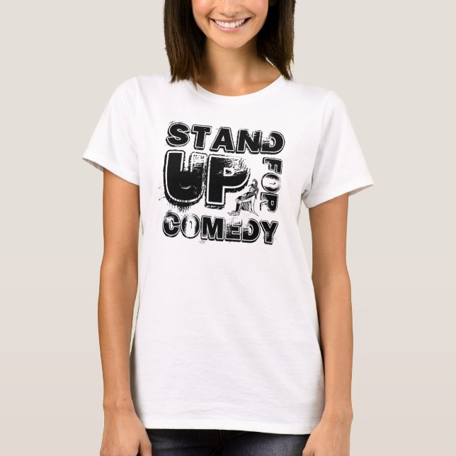 T-shirt Debout Pour La Comédie, Jester (Devant)