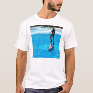 T-shirt Debout sur des dauphins
