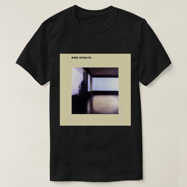 T-shirt Début de Dire Straits 1978 (Design devant)