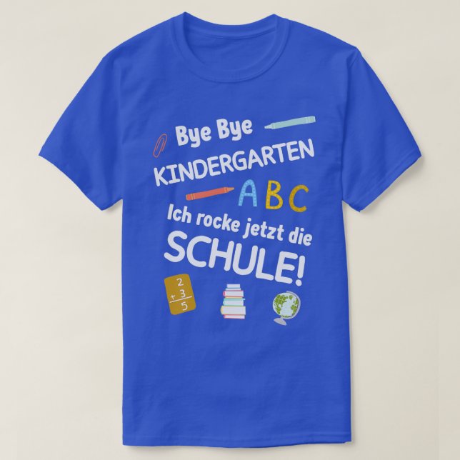 T-shirt Début de l'inscription scolaire de l'enfant 56 (Design devant)