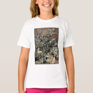 T-shirt DÉBUT d'Illinois du MONDE par Arthur Rackham