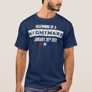T-shirt Début d'un cauchemar