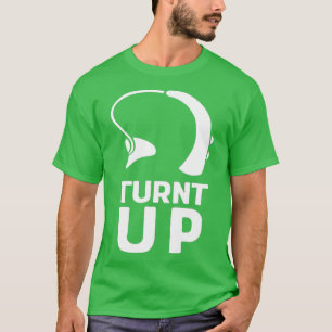 T-shirt Début Fierté Sourde Aides Auditives Handicapées Au