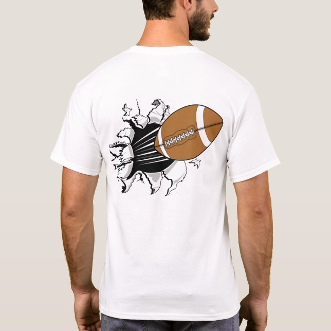 T-shirt Début football (Dos)