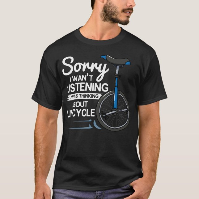 T-shirt Débutant électrique Unicycle Unicycling (Devant)