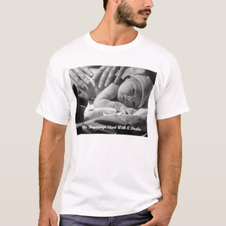T-shirt Débuts doux
