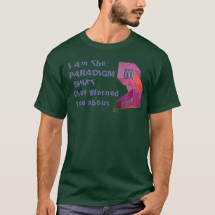 T-shirt Décalage de paradigme de cube en Necker