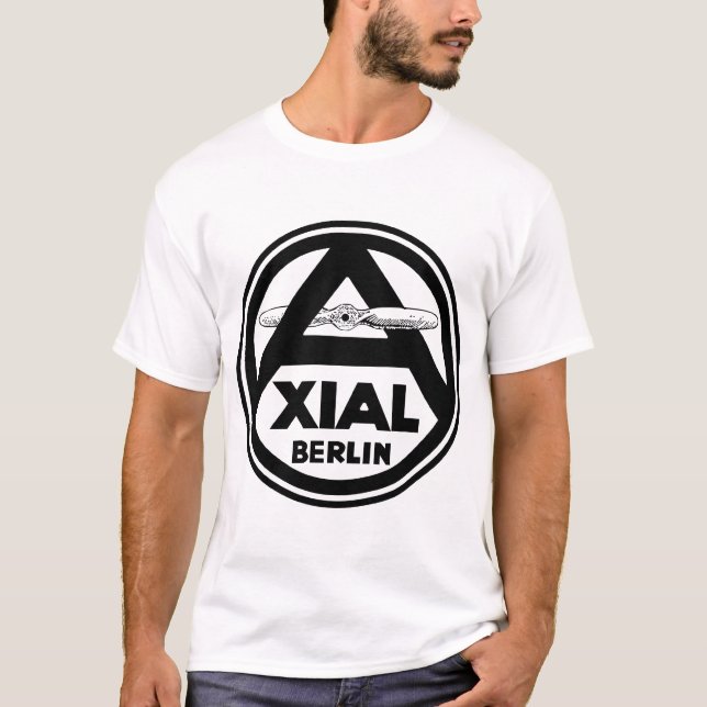 T-shirt Décalque d'appui vertical (Devant)