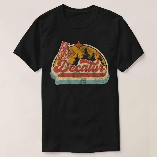 T-shirt Décatur, Alabama (Design devant)
