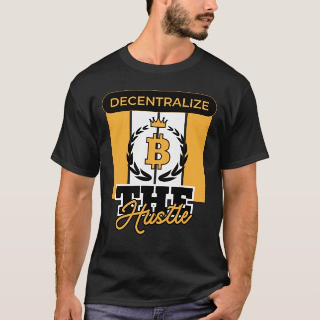 T-shirt Décentraliser l'édition de la rébellion de Crypto  (Devant)