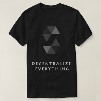 T-shirt Décentraliser Tout l'Art Crypto